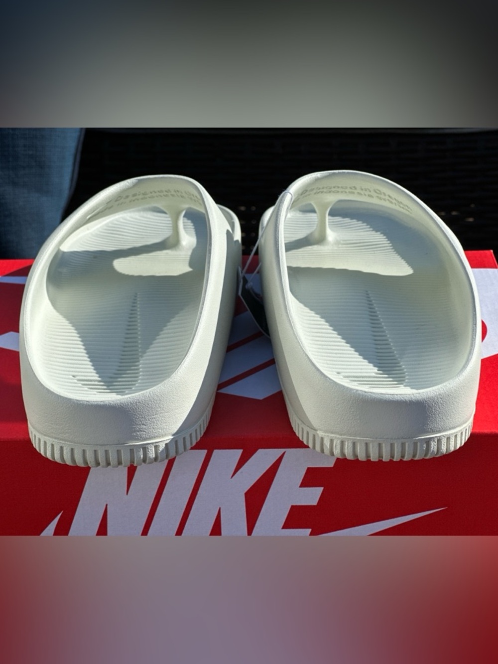Nike Bone Calm Recovery Casual Sandal Flip Flop - Womens 9 (fits Mens 7.5) NEW - Picture 4 of 4